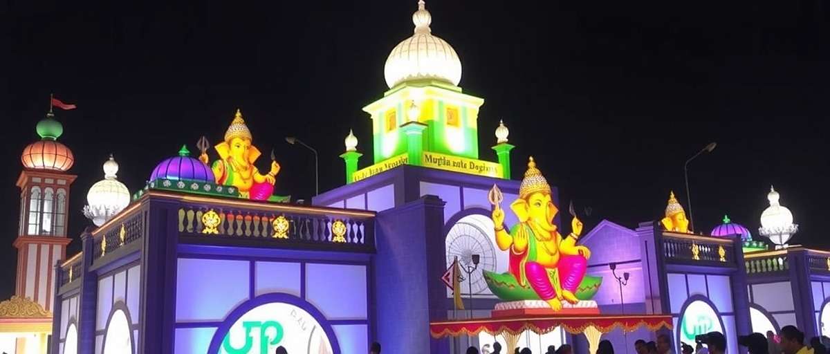 Mumbai Money Makers Ganesh Chaturthi event showing decorated pandals and special business opportunities
